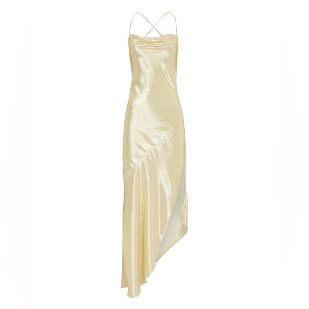 BNWT Haney Elegant Gold Dress